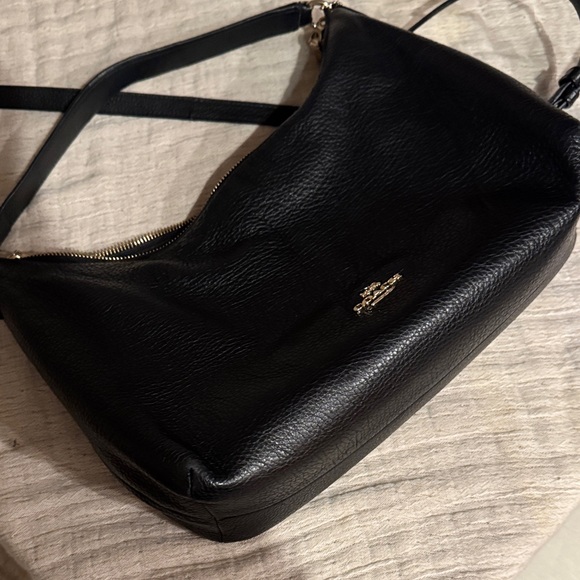 Coach Black Leather Shoulder Bag - Picture 8 of 13